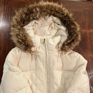 Women’s Guess Ivory Parka Puffer Size Medium